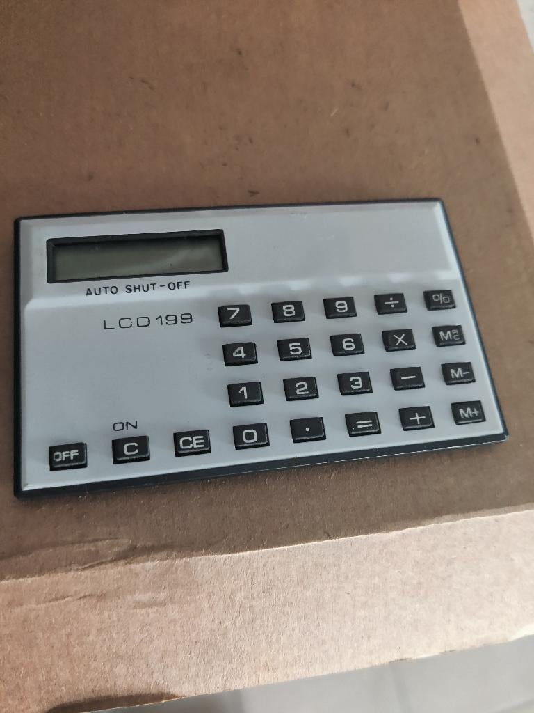 Vintage rekenmachine, Enlèvement, Utilisé