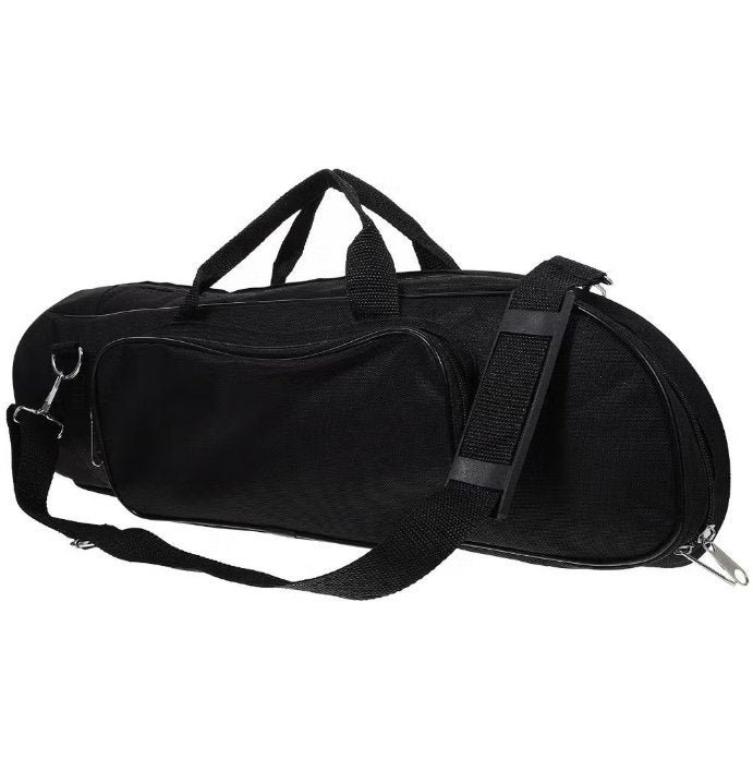 Luxe trompet tas zwart verstevigd waterdicht (53x16cm), Handtassen en Accessoires, Ophalen of Verzenden, Nieuw, Waterdicht