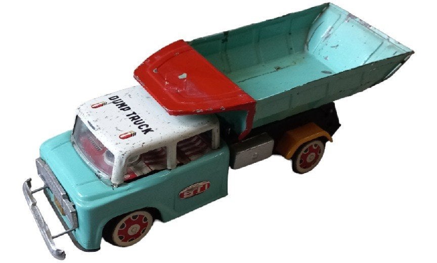 Camion à benne basculante GMC ST1. Propulsé par friction., Enlèvement ou Envoi