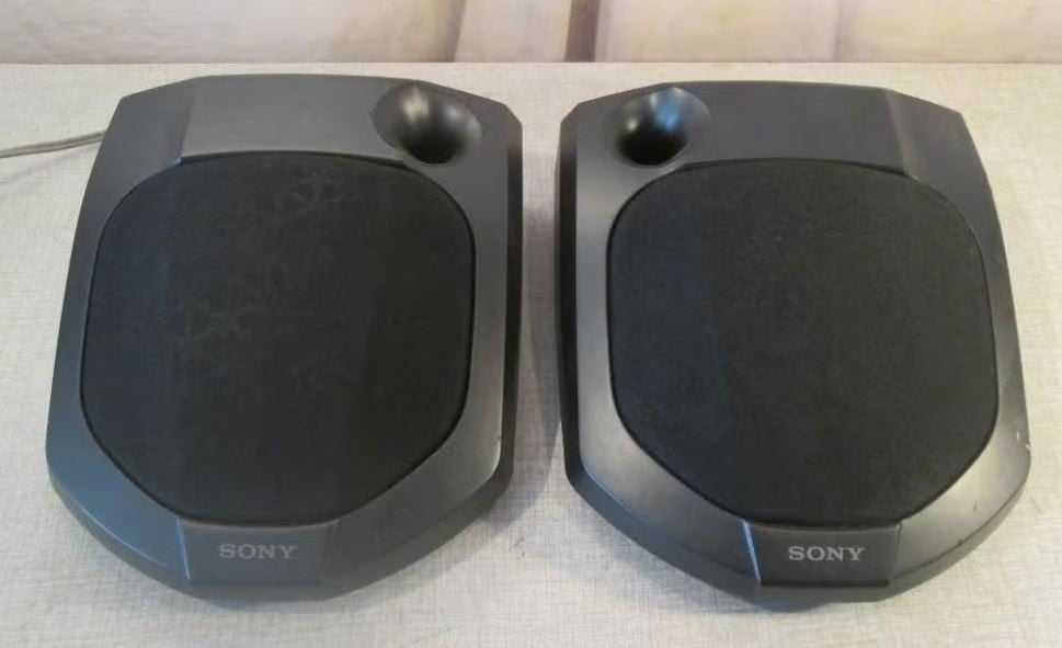 2 haut-parleurs muraux Prima de Sony, Enlèvement ou Envoi, Comme neuf, Moins de 60 watts, Sony