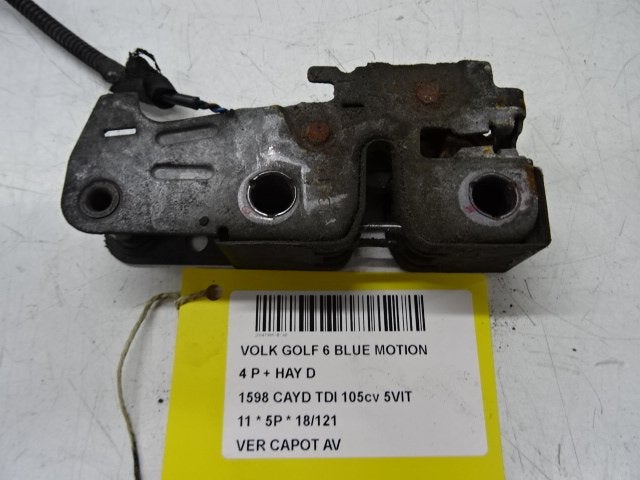 SERRURE CAPOT Volkswagen Golf VI (5K1) (01-2008/11-2013), Volkswagen, Mevr. I. Hauben, Utilisé, Rue de l'Espoir 34 34
4030  GRIVEGNÉE, BE