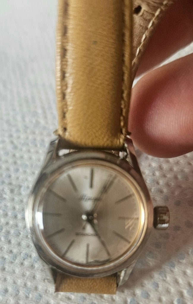 Montre Alpina Femme Standard Mécanique Suisse 1962 (MW101), Ophalen of Verzenden