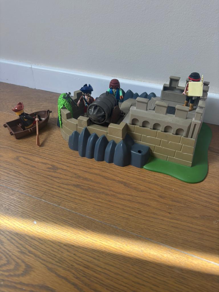 Playmobil fort et canon pirate, Enlèvement ou Envoi, Utilisé