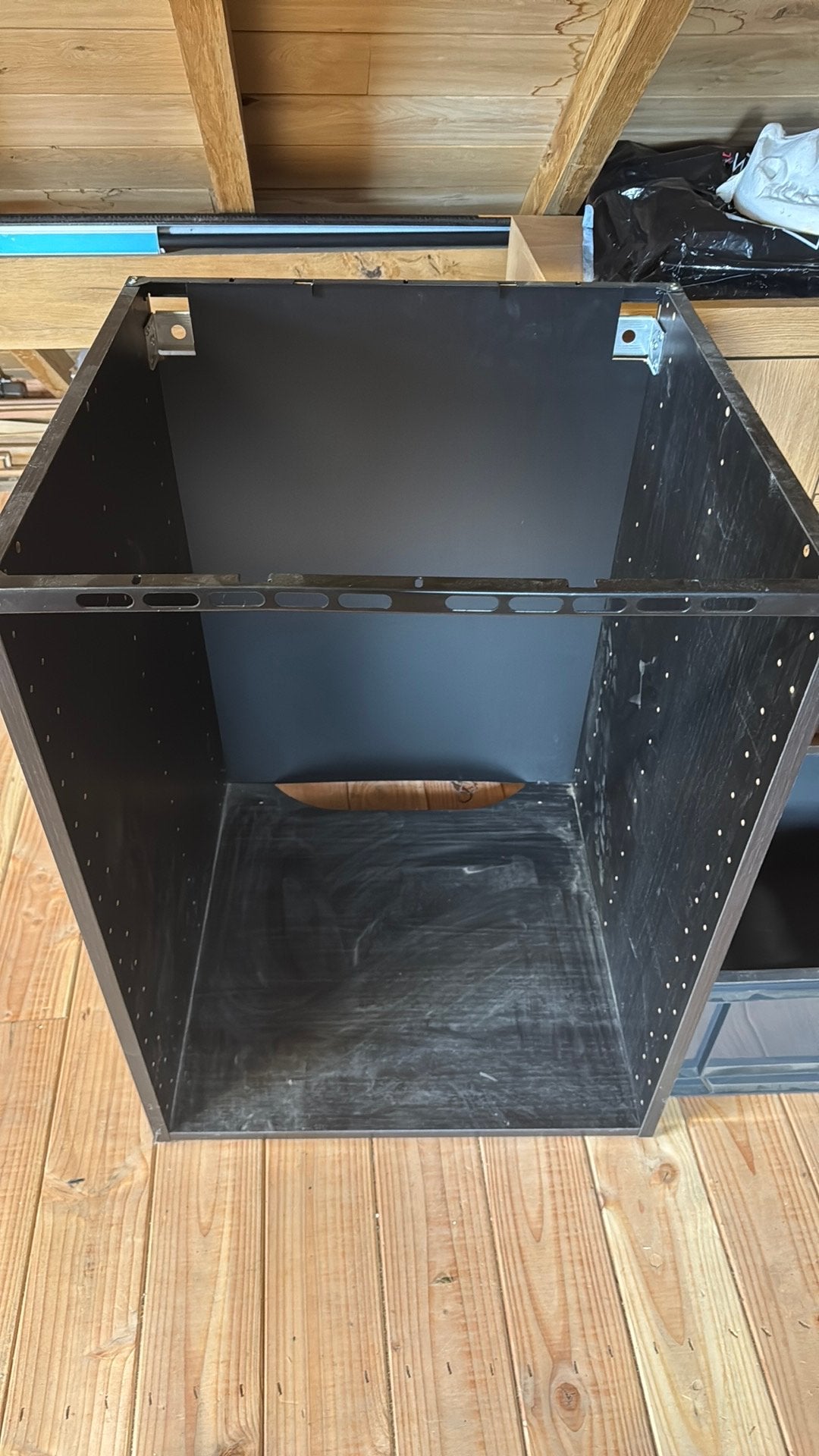 Ikea keuken kast zwart metod 202.055.43, Enlèvement, Comme neuf