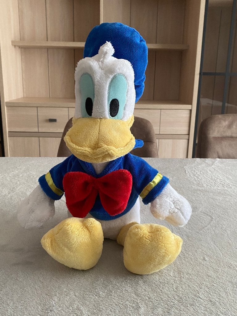 Knuffel Donald Duck, Disney, Ophalen of Verzenden, Zo goed als nieuw