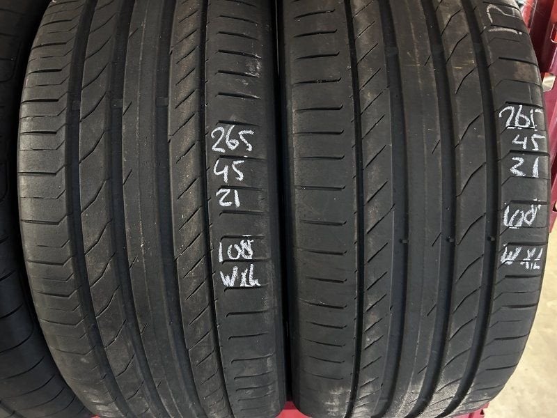 265 45 21 Continental Sport Contact 5, Autos : Pièces & Accessoires, 265 mm, -, 21 pouces, Pneu(s)
