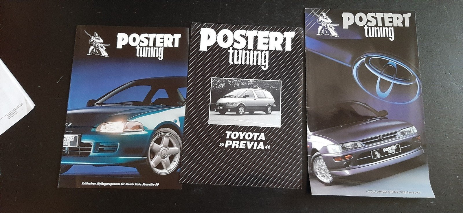 Postert Tuning folder + prijslijsten 1996, Ophalen of Verzenden