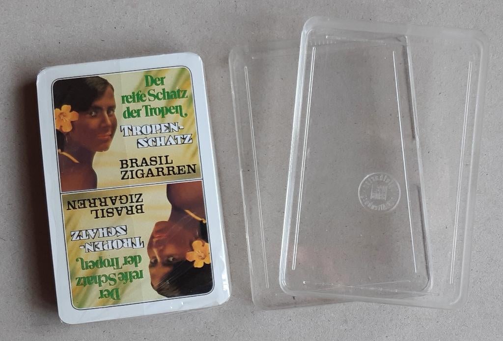 SPEELKAARTEN BRASIL TROPEN SIGAREN RECLAME TABAK TABAC., Verzamelen, Ophalen of Verzenden, Speelkaart(en)