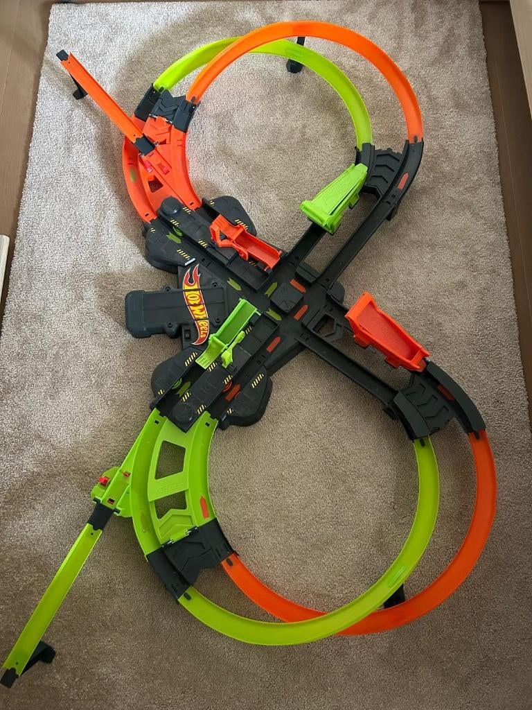 Racebaan, Enfants & Bébés, Jouets | Circuits, Autre propulsion, Comme neuf, Enlèvement, Circuit