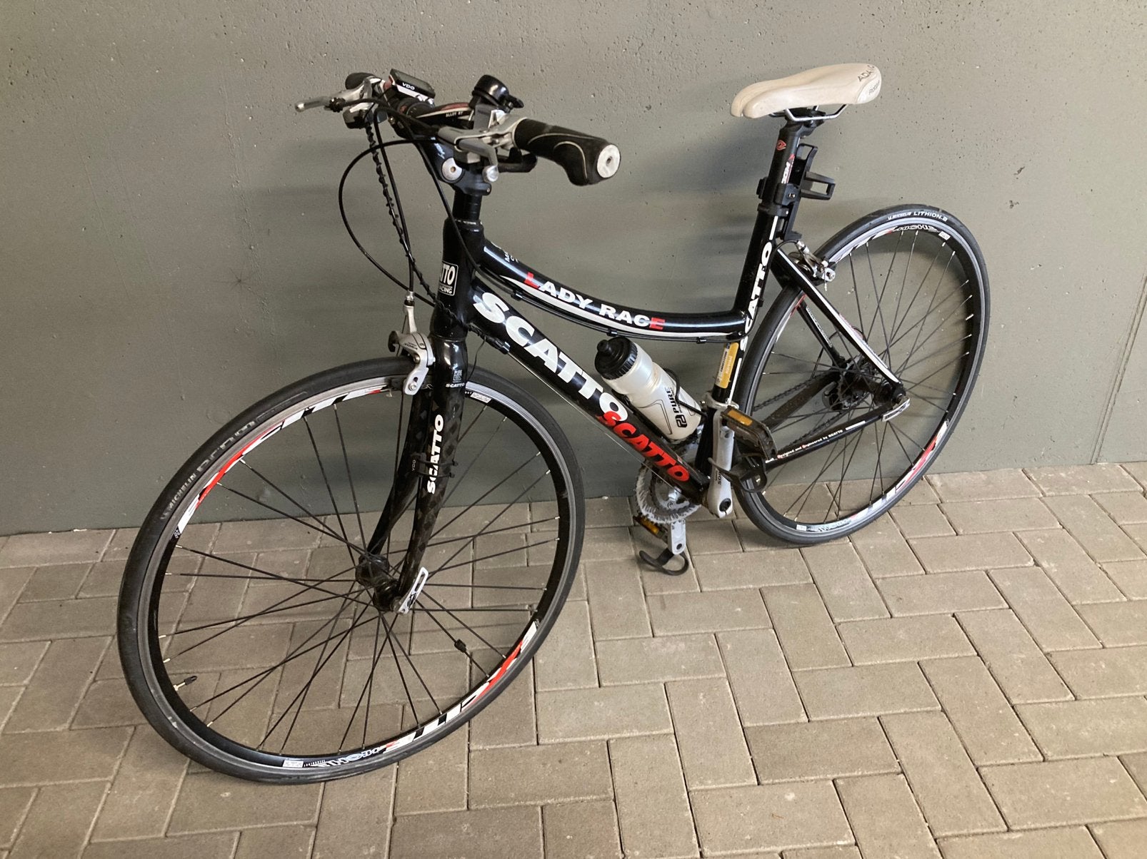 Scatto Dames koersfiets, Fietsen en Brommers, Velgrem, Zo goed als nieuw, Dames, Meer dan 20 versnellingen