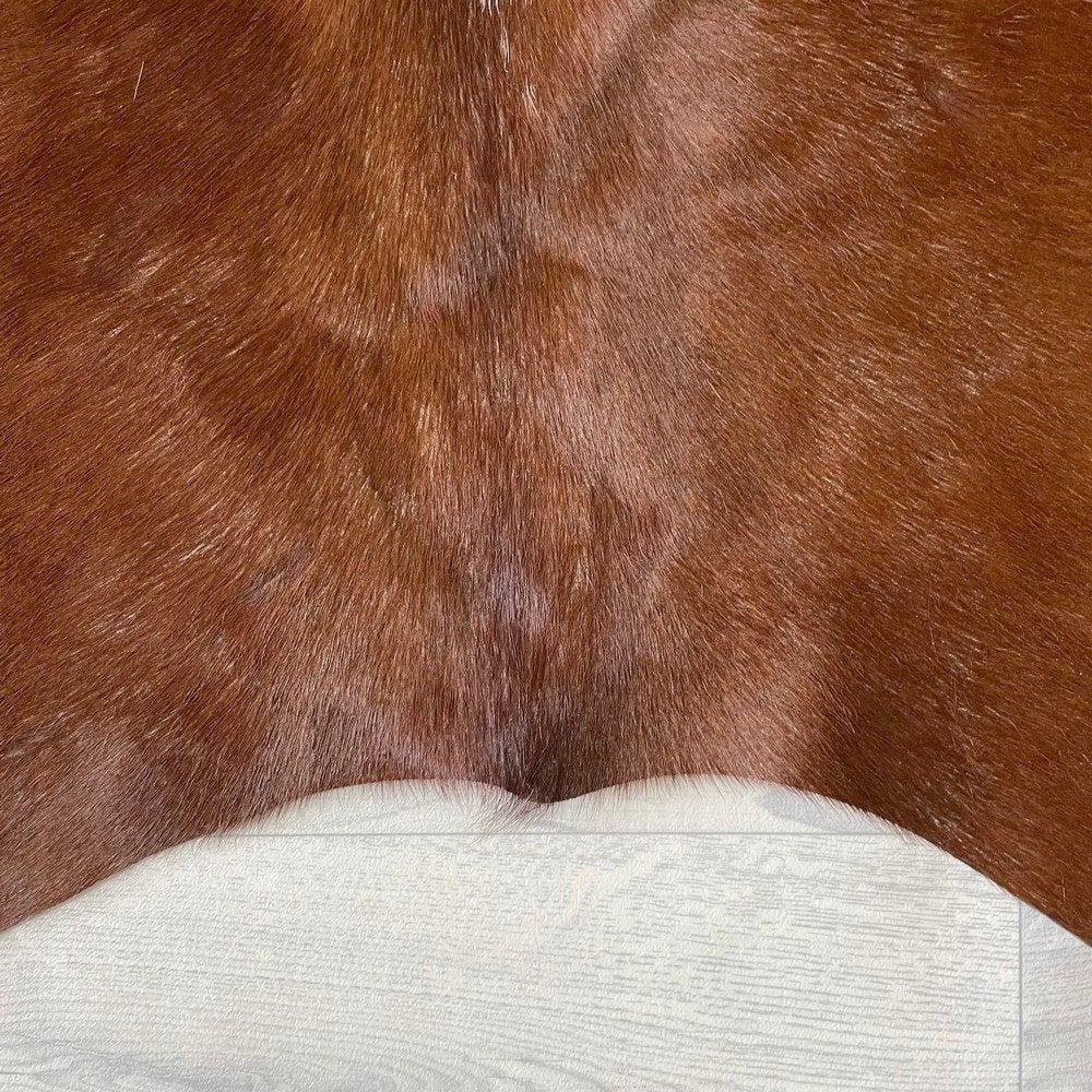 Koeienhuid bruin wit Hereford 200x205cm | Lederstore, Meerkleurig, Wandkleed, Nieuw, Ophalen of Verzenden