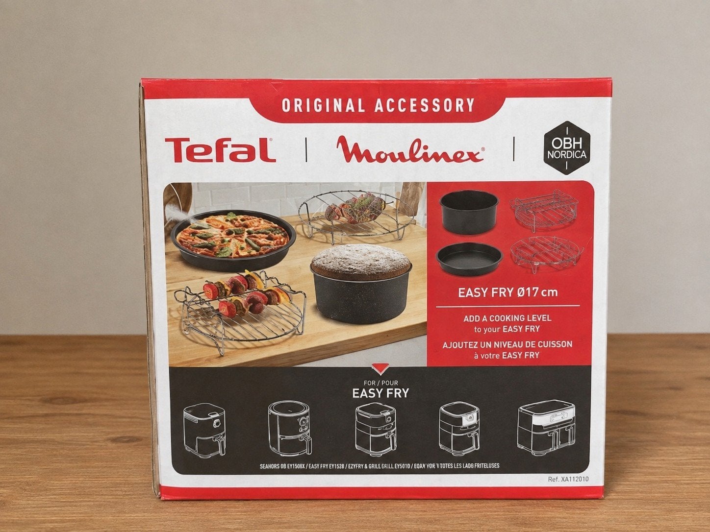 Tefal / Moulinex Easy Fry Accessoireset – nieuw
Geschikt voo, Elektronische apparatuur, Wafelijzers, Ophalen