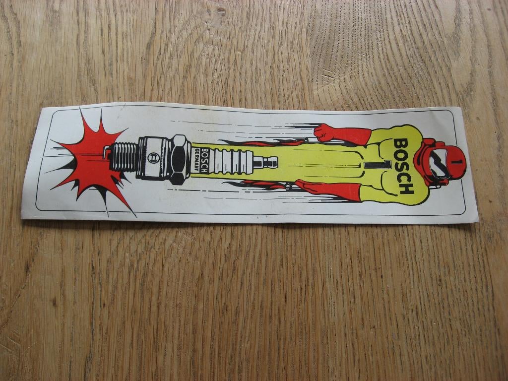 Bosch Germany 24 x 7 cm Sticker, Ophalen, Nieuw, Bedrijf of Vereniging
