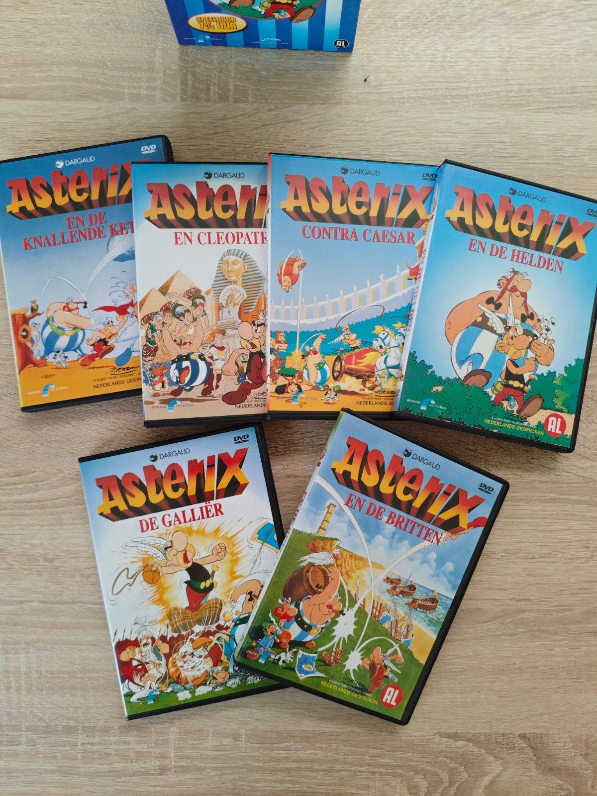 Asterix DVD 6 Box, Ophalen