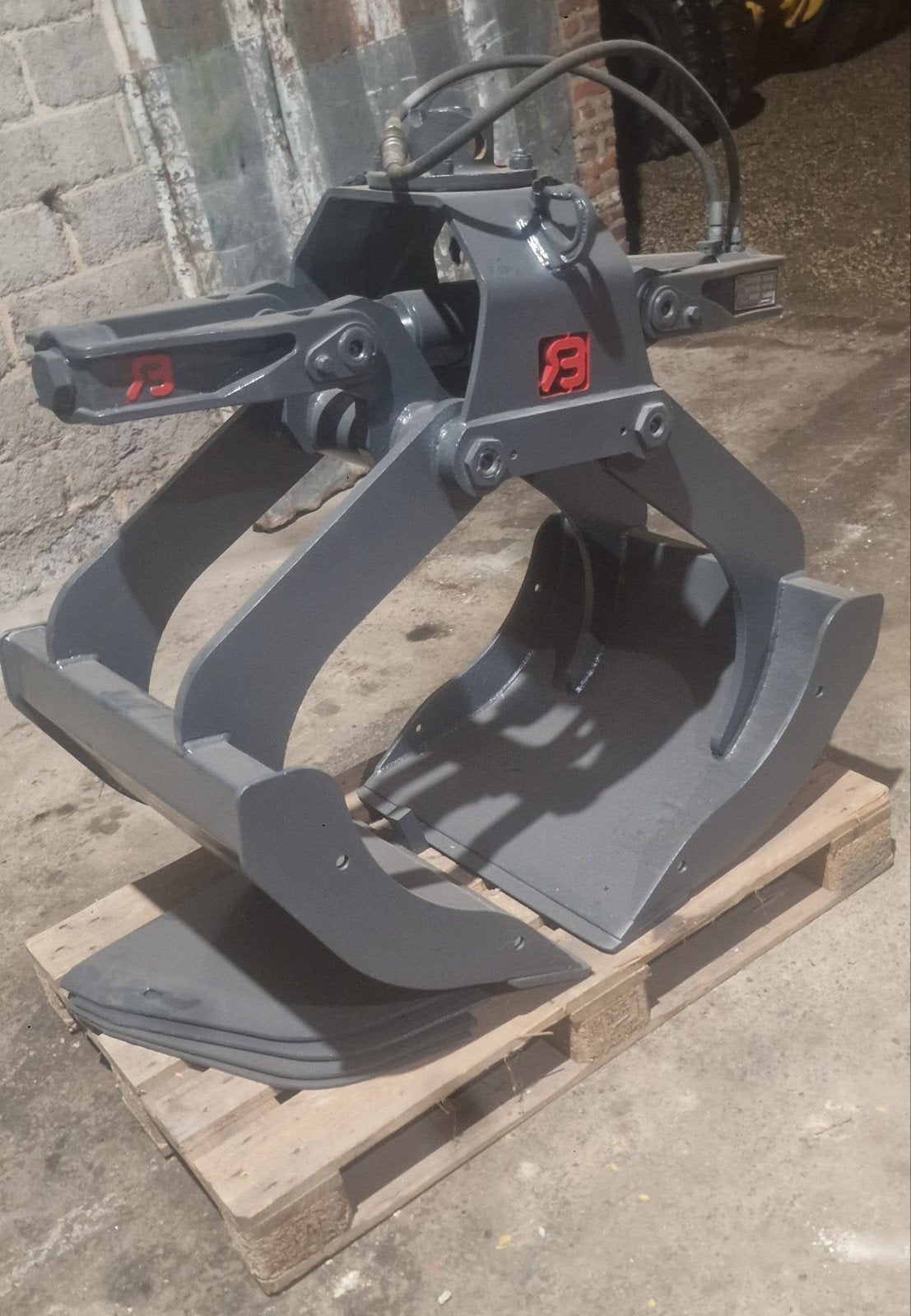schraalgrijper sorteergrijper, Ophalen, Graafmachine