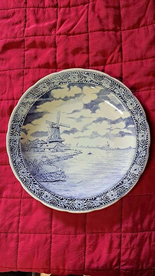 delfts blauw, Ophalen