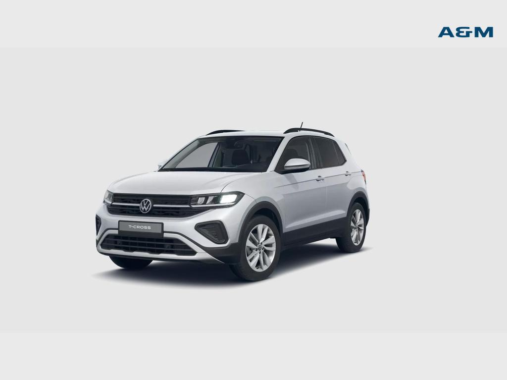 Volkswagen T-Cross T-Cross 1.0 TSI Life Business OPF, Auto's, Handgeschakeld, 130 g/km, SUV of Terreinwagen, Zilver of Grijs