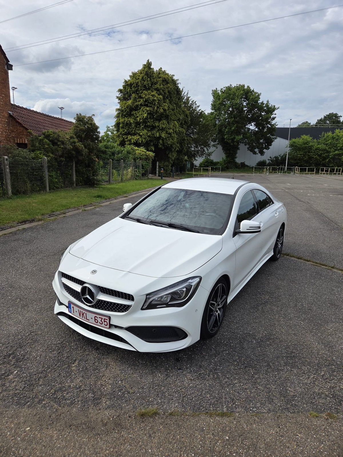 Mercedes CLA 180d — Business Solution AMG-Line, Auto's, CLA, Alcantara, Wit, Particulier