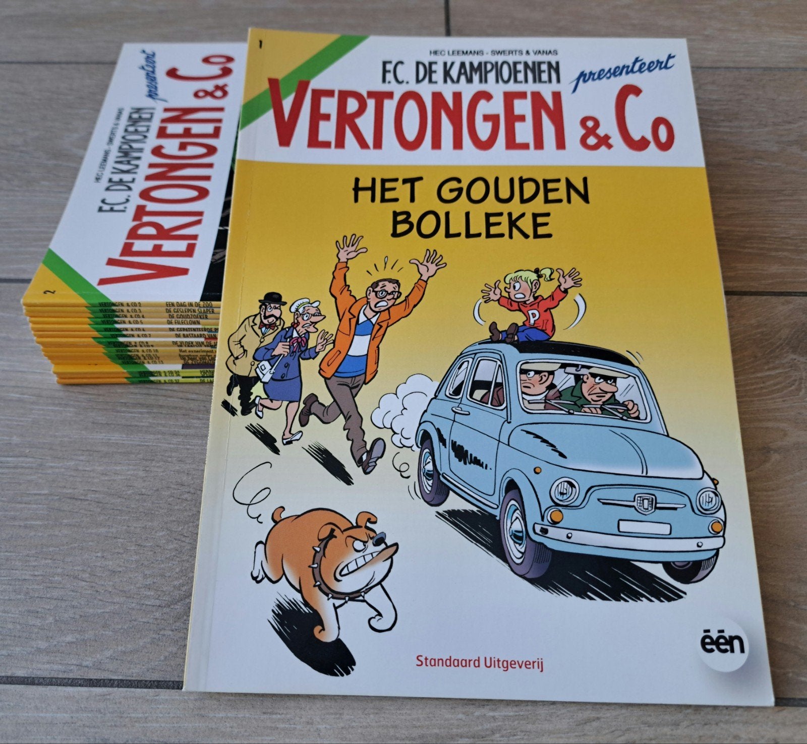 Lot strips: Fc de Kampioenen: Vertongen en Co, Boeken, Ophalen of Verzenden, Zo goed als nieuw