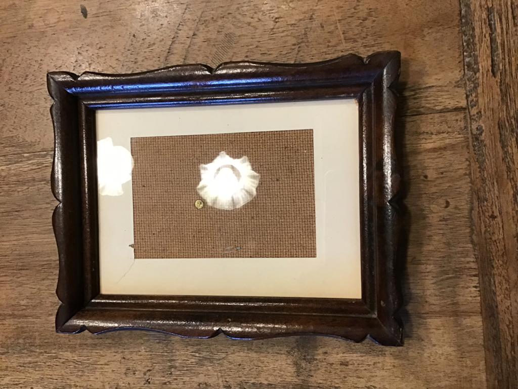 Vintage houten lijst fotolijst, Ophalen of Verzenden, Zo goed als nieuw