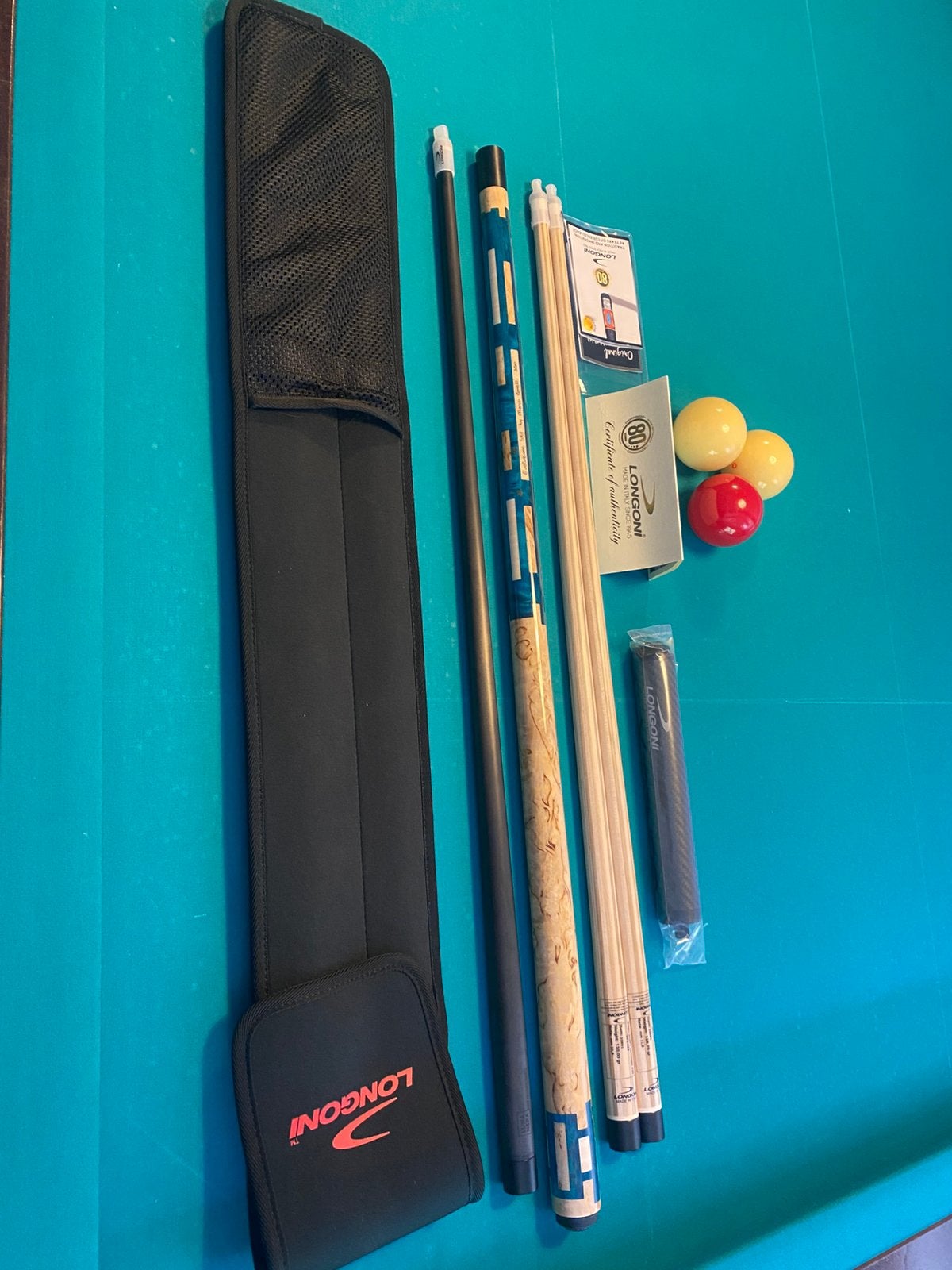 longoni evoluzione sky, Sport en Fitness, Biljarten en Poolen, Ophalen of Verzenden, Nieuw
