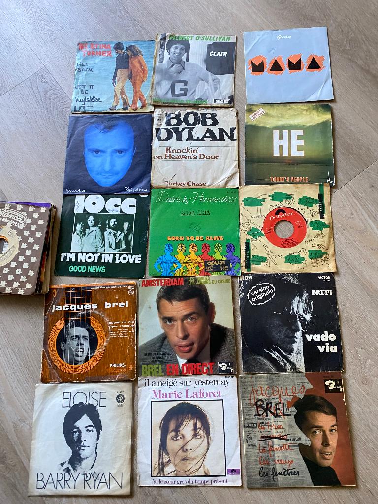 45 T-schijven, Ophalen, 1980 - 1989, Gebruikt, Overige genres