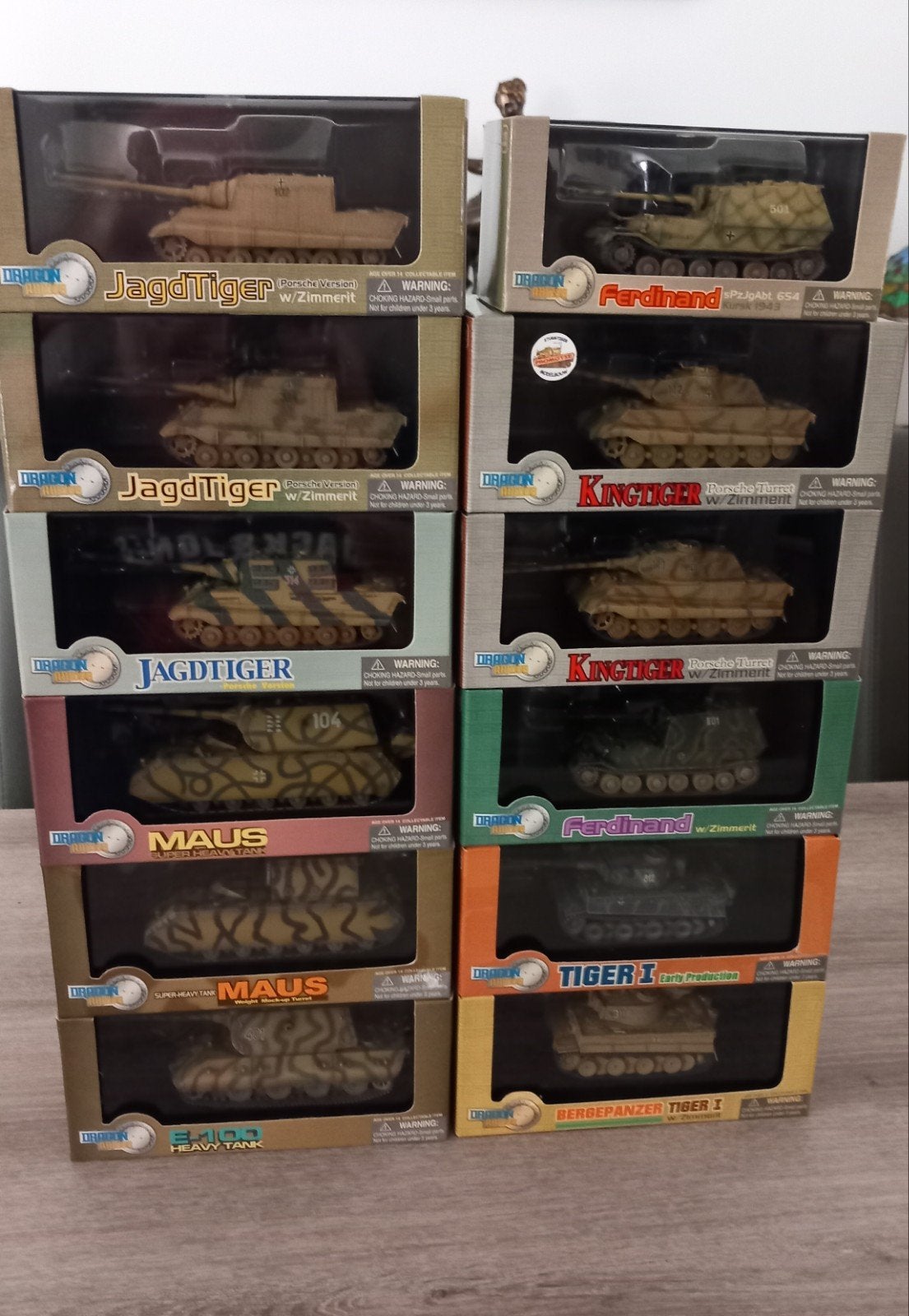 Partij Dragon Armor 1:72- 12 Duitse Tanks WW2 ( Mint ), Hobby & Loisirs créatifs, Modélisme | Voitures & Véhicules, Enlèvement