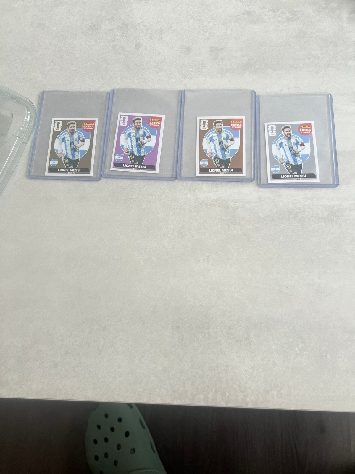 Ensemble complet d'autocollants Panini Messi, Enlèvement ou Envoi