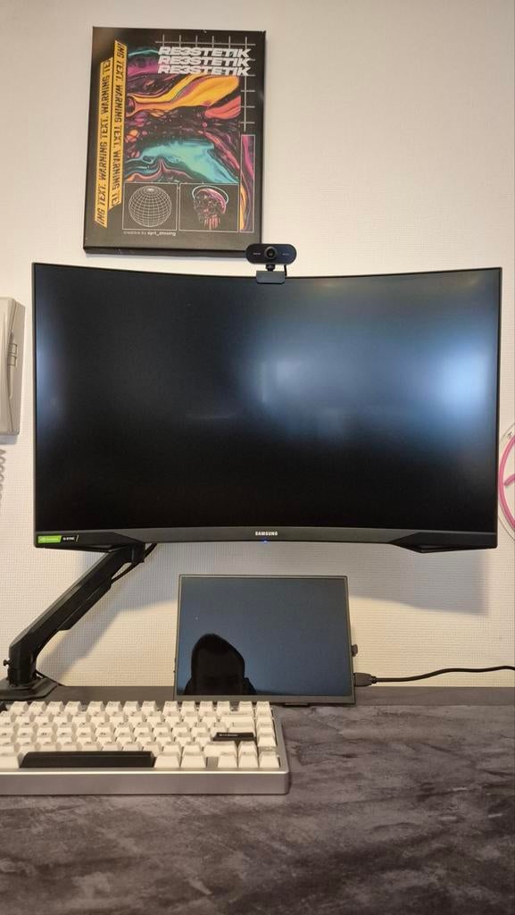 Samsung Odyssey G7 "27", Computers en Software, Monitoren, Ophalen, IPS, Zo goed als nieuw, Samsung