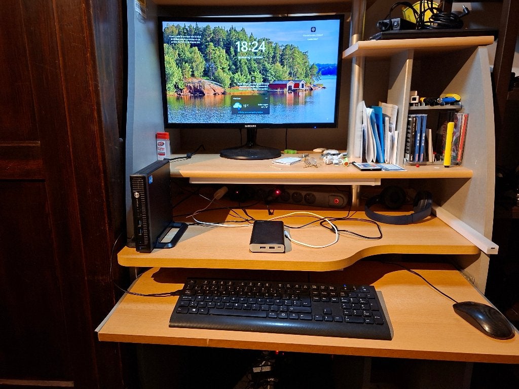 HP Elite Desk 800 G DM Business PC, Computers en Software, Hp, Gebruikt, 2 tot 3 Ghz, SSD