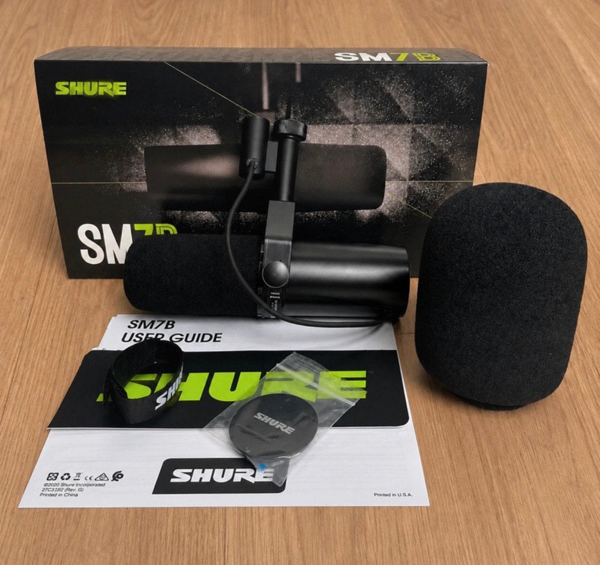 Shure SM7B – als nieuw – met factuur ️, Musique & Instruments, Microphones, Enlèvement, Neuf, Micro studio