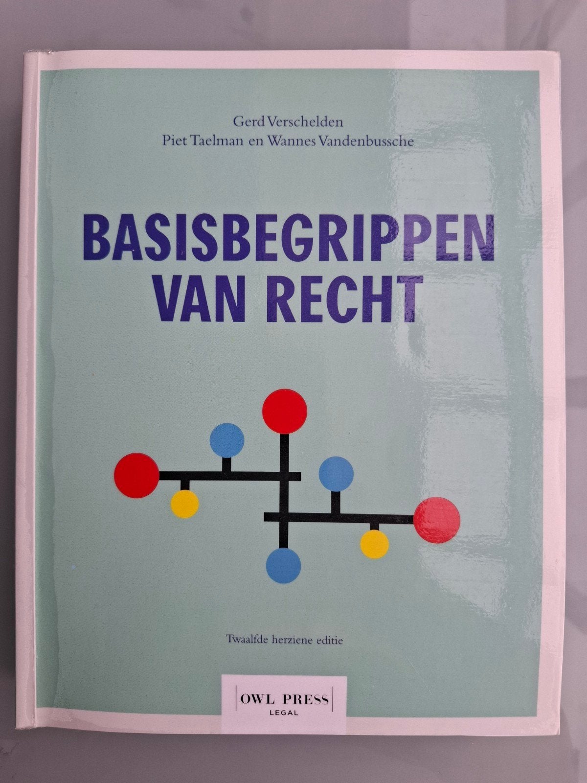 Gerd Verschelden - Basisbegrippen van recht, Boeken, Ophalen of Verzenden, Zo goed als nieuw, Gerd Verschelden; Piet Taelman; Wannes Vandenbussche