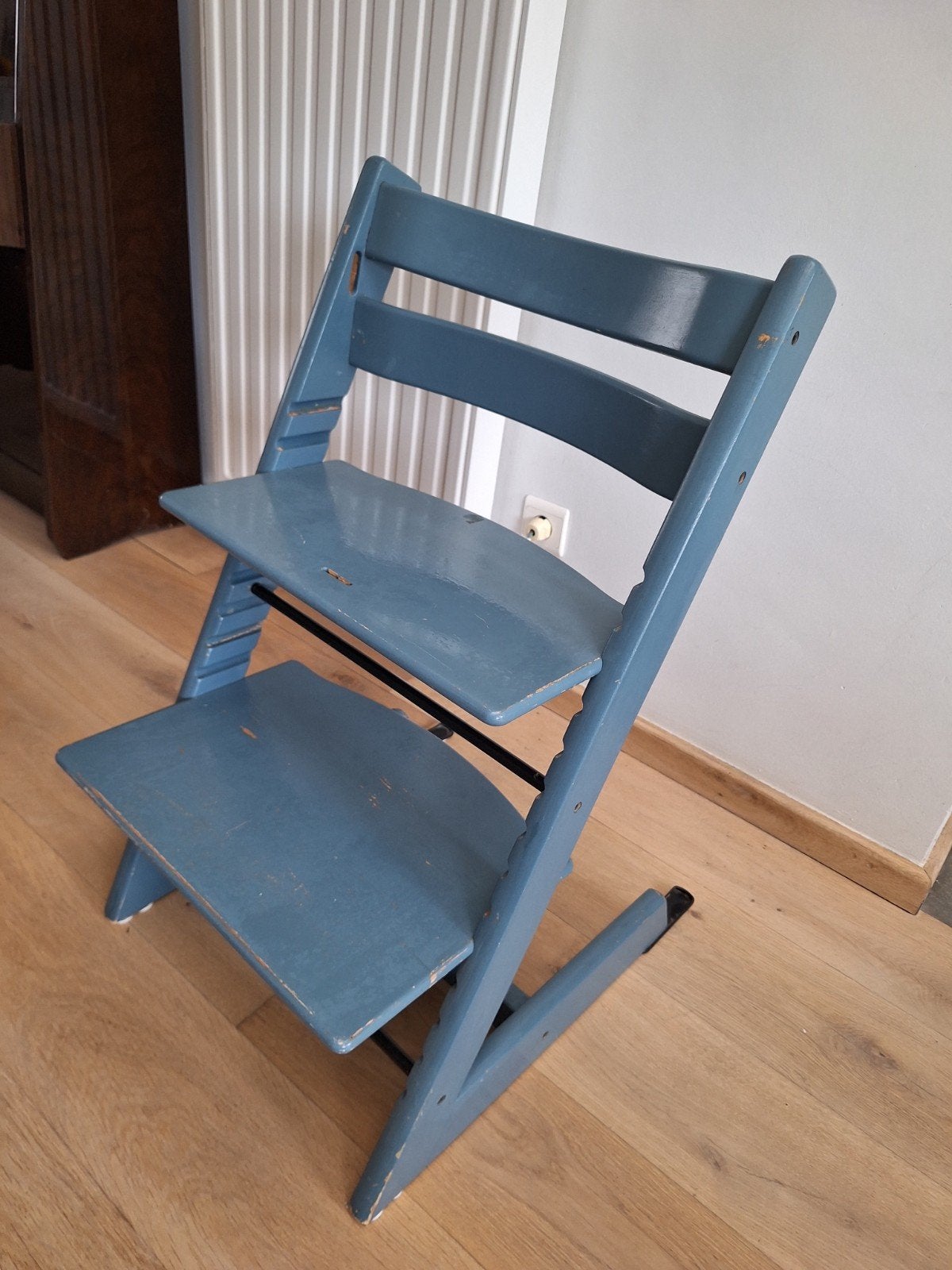 Tripp trapp stokke, Ophalen