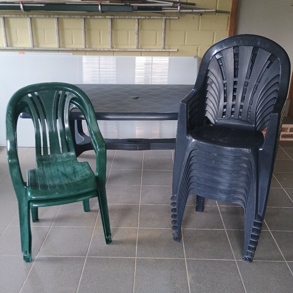 tables et chaises, Enlèvement, Utilisé, Sets de jardin