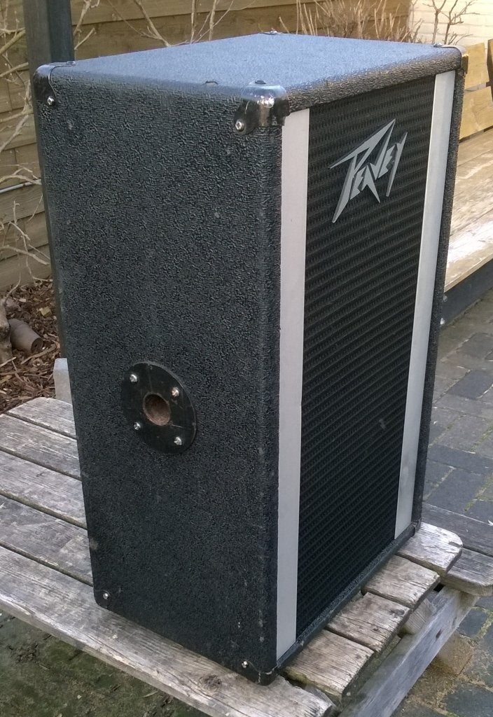 Luidsprekers 12 inch 200 Watt en versterker, Overige merken, 120 tot 150 watt, Speakerset, Refurbished