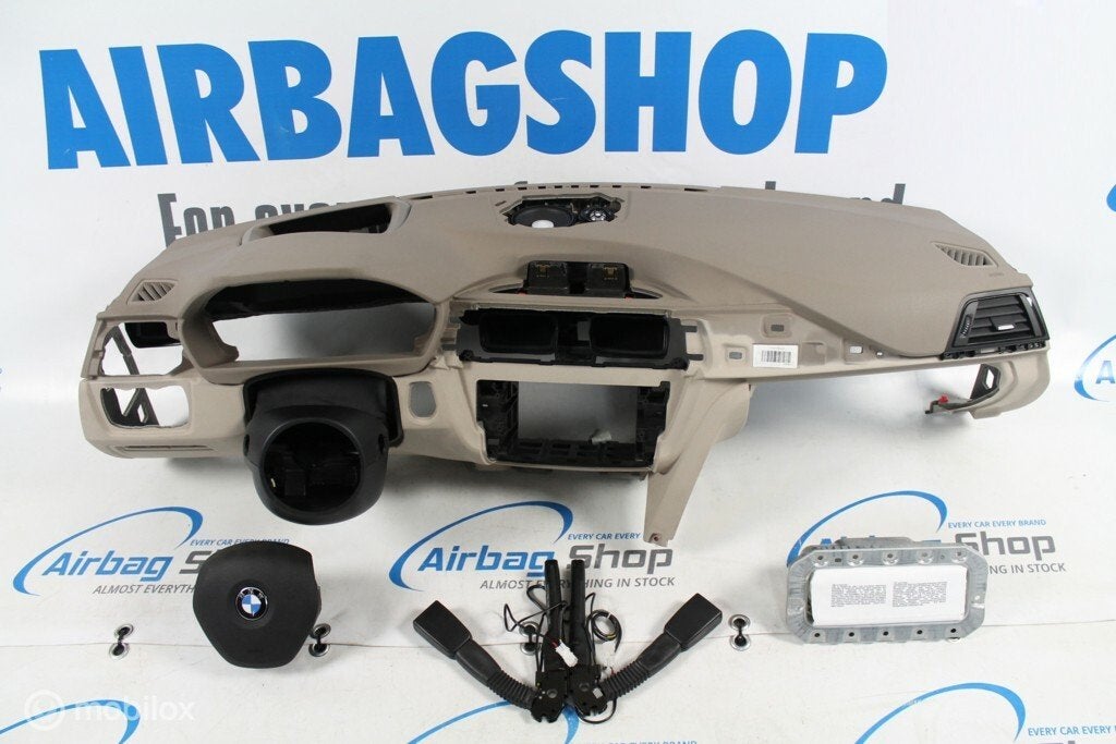 Airbag set - Dashboard beige head up BMW 3 serie F30 F31 F34, Auto-onderdelen