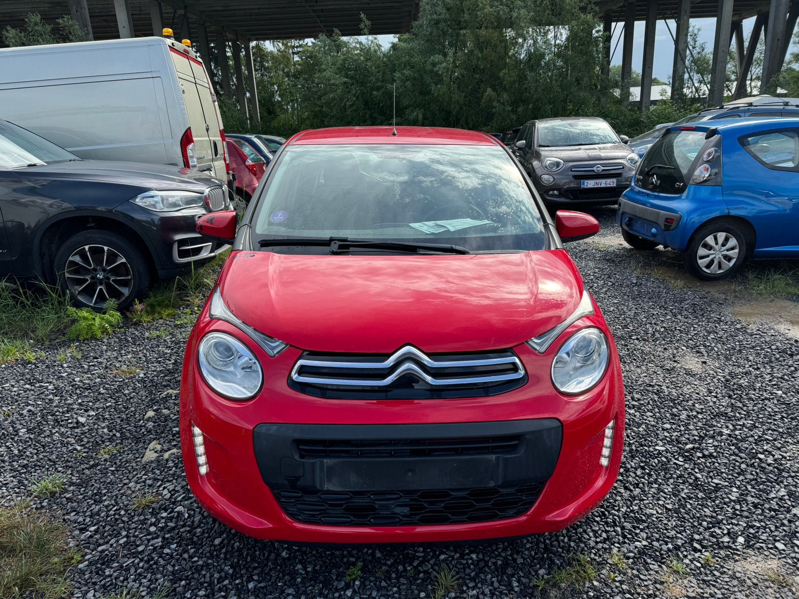 CITROEN C1, Autos, Citroën, Rouge, Achat, 998 cm³, Euro 6