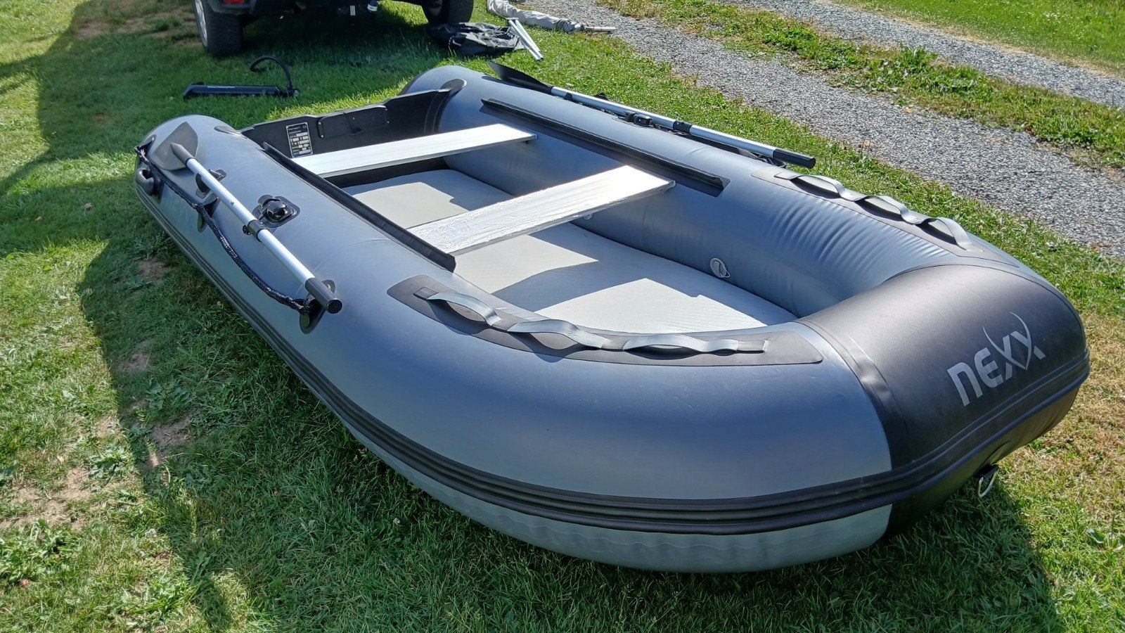 Zodiac 3,2m strict neuf 3mois Navigué 2h garanti 21mois, Watersport en Boten, Rubberboten, Ophalen, Zodiac