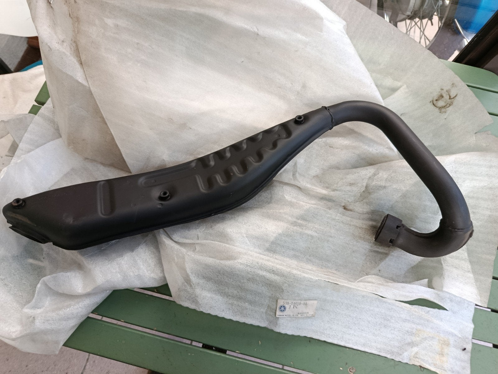 Yamaha ty50. uitlaat, Fietsen en Brommers, Ophalen of Verzenden, Uitlaat, Yamaha