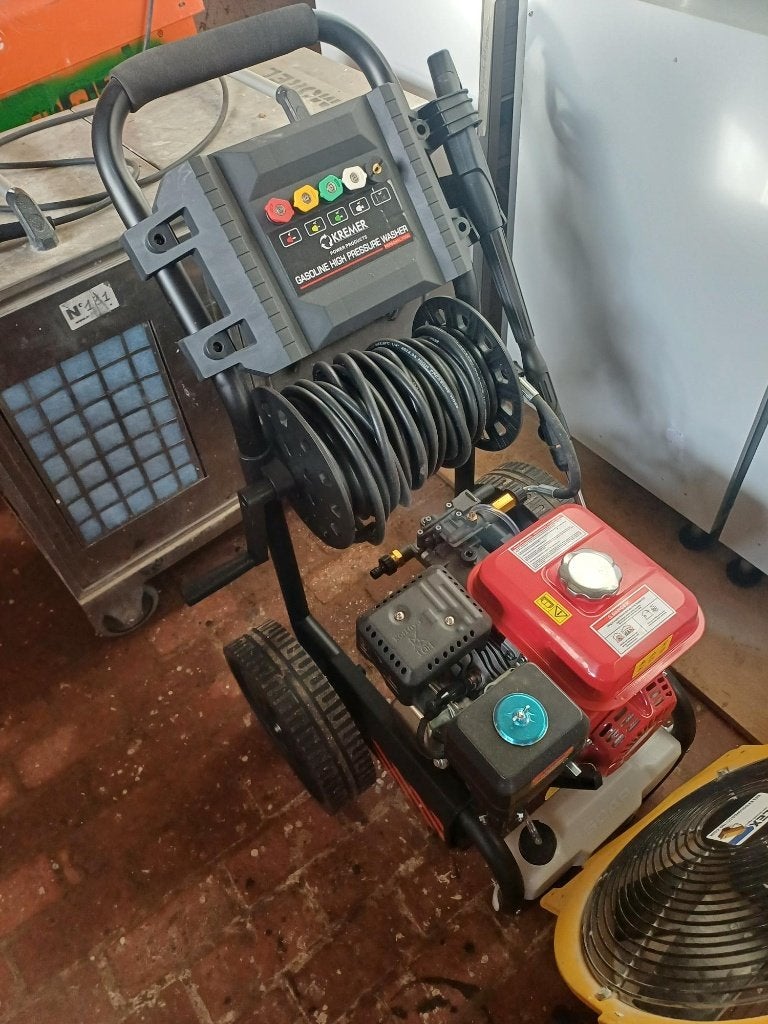 Hogedrukreiniger op benzine, Tuin en Terras, Ophalen, Nieuw, Benzine, Met regelbare waterdruk
