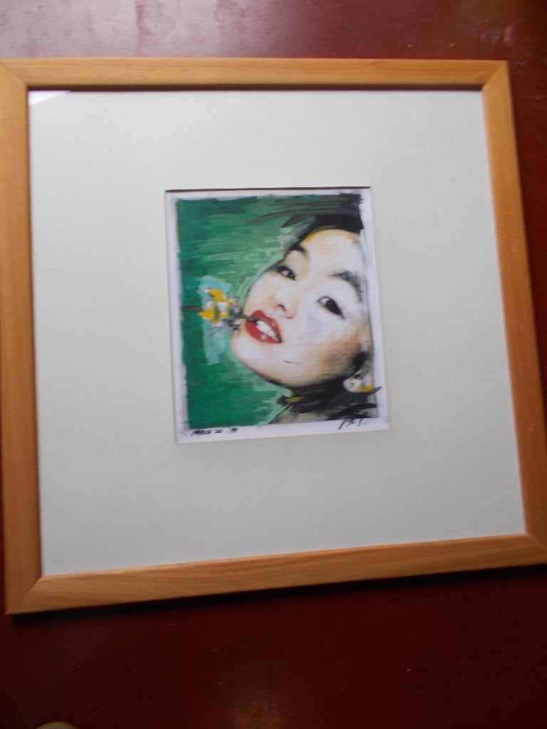 Mooi werk.Gesigneerd.Jaren 90., Antiek en Kunst, Kunst | Litho's en Zeefdrukken, Gesigneerd, Ophalen, Zeefdruk