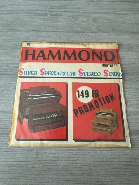 Vynil The Hammond Brothers (lp022), LP, Gebruikt, Pop, Ophalen of Verzenden