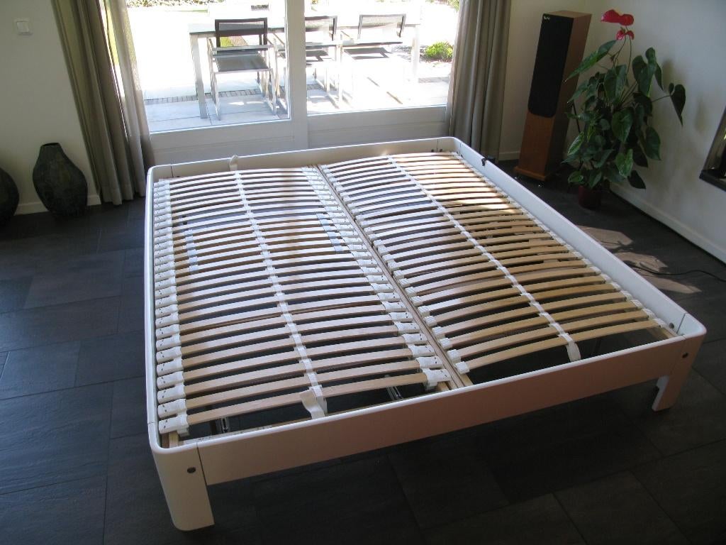 Auping auronde 180x200, Huis en Inrichting, Slaapkamer | Bedden, Ophalen, Wit, Tweepersoons, 180 cm