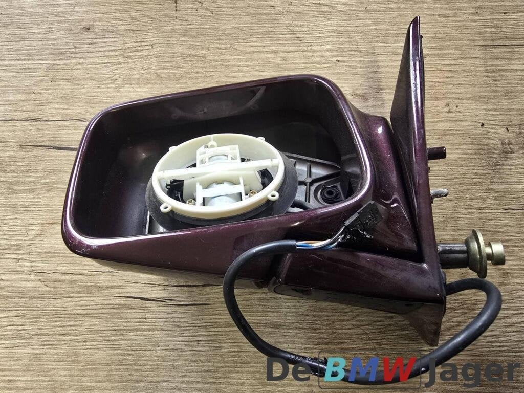 Buitenspiegel links aubergine BMW 7-serie E32 51161964139, Gebruikt, Ophalen of Verzenden, BMW, BMW