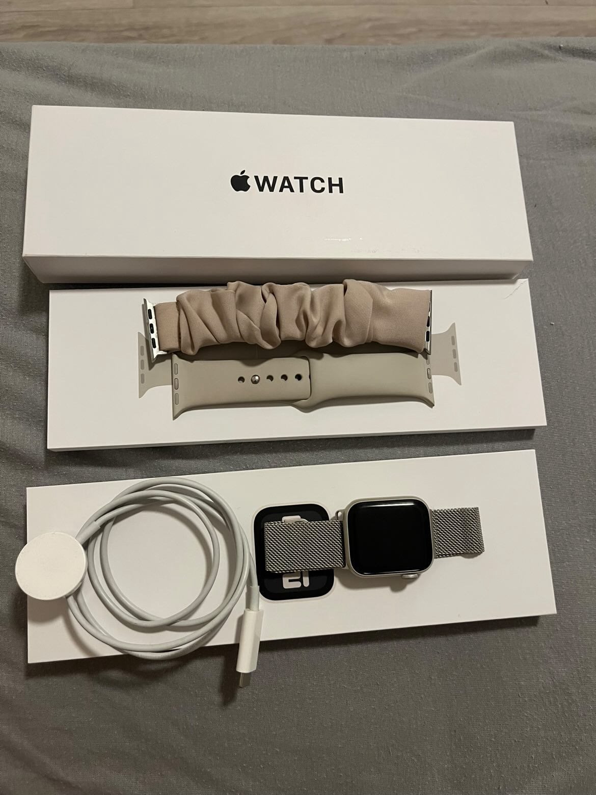 Apple Watch SE 2e generatie 40 mm, Handtassen en Accessoires, Smartwatches, Zo goed als nieuw, Ophalen
