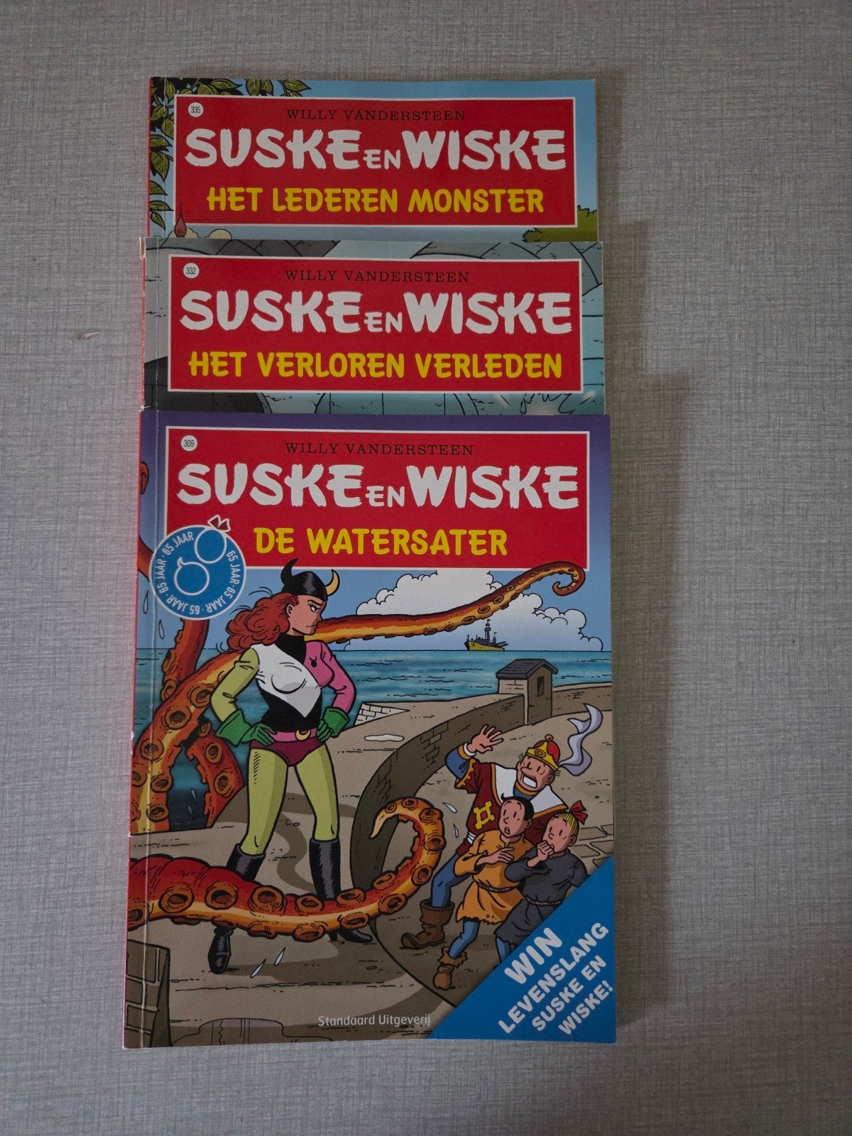 3 x suske en wiske, 1ère édition., Plusieurs BD, Enlèvement ou Envoi, Willy Vandersteen, Comme neuf