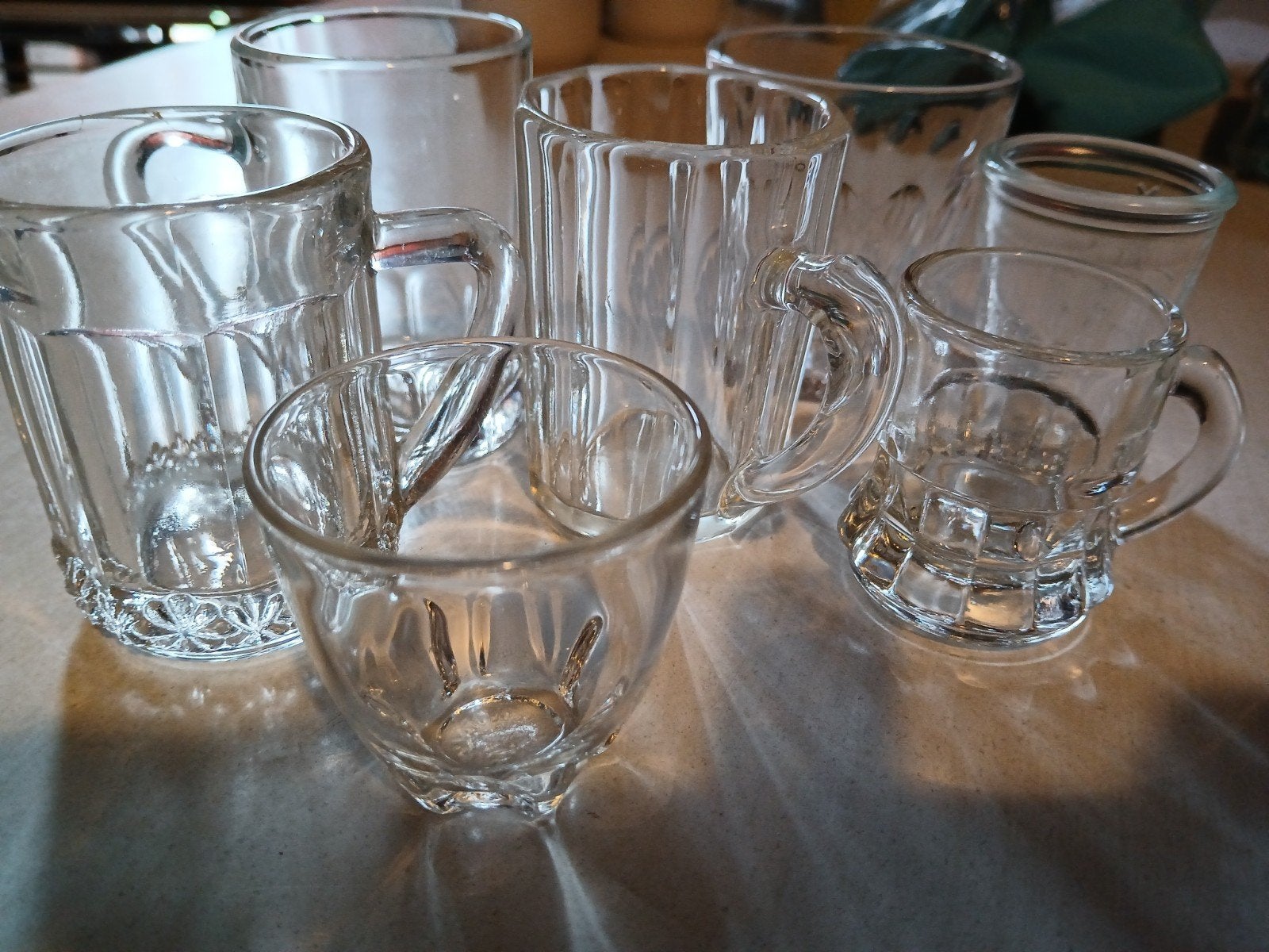 Verschillende kleine borrel glaasjes, Verzamelen, Ophalen of Verzenden