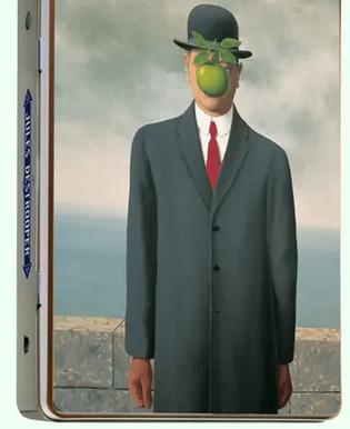 Metalen doos!!! nieuw!!! Magritte, Verzamelen, Ophalen, Nieuw, Koek(jes), Overige merken