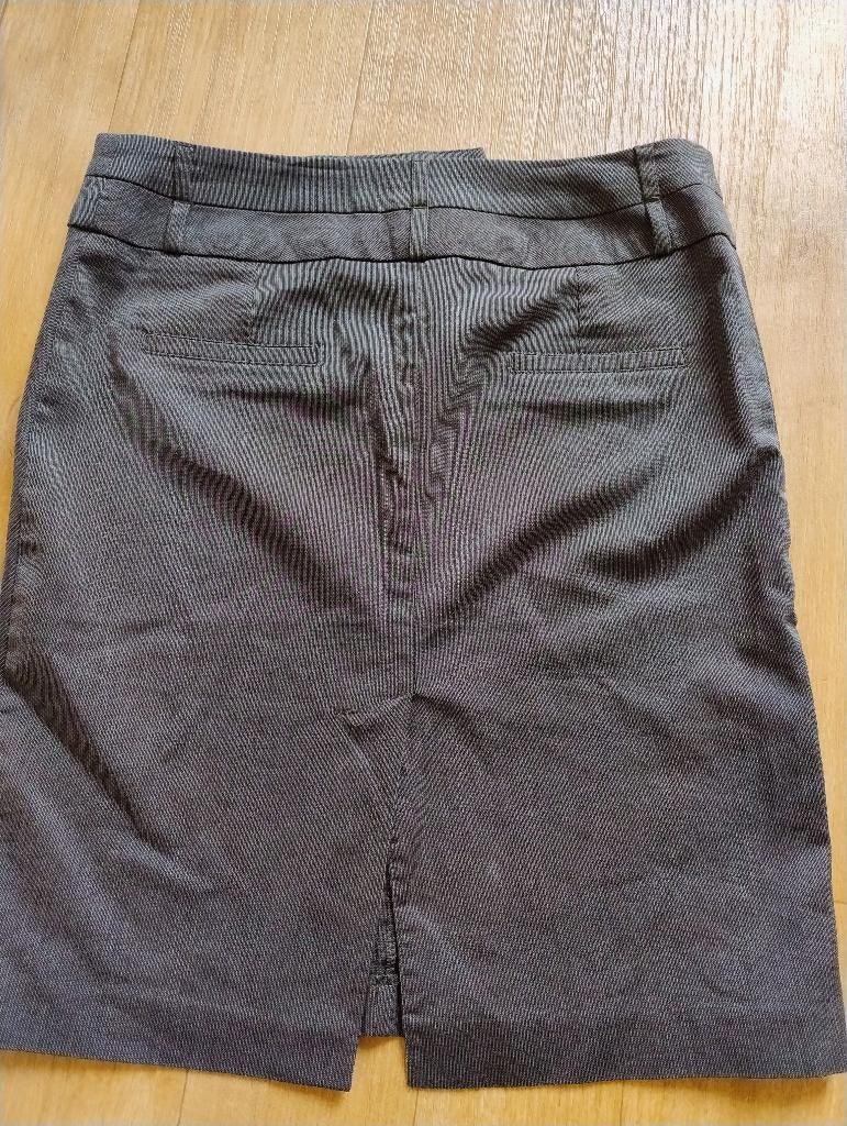 Jupe de tailleur Camaïeu taille 36, Verzenden, Maat 36 (S), Grijs, Gedragen