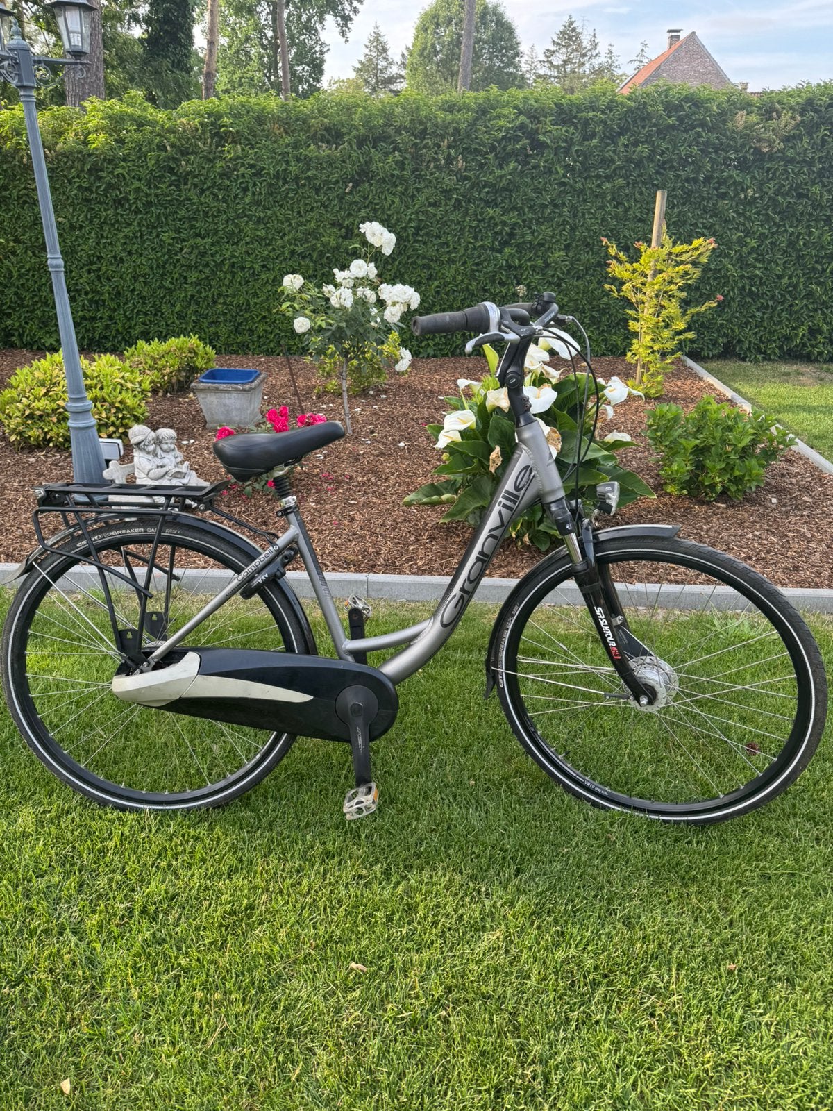 Damesfiets wielmaat 28, Gebruikt, Velgrem, Versnellingen, 50 tot 53 cm